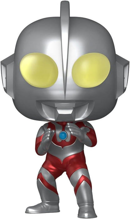Funko POP! Animation: Ultraman - Metallic - Ultraman 60th - Collectable Vinyl Figure - Gift Idea - Official Merchandise - Toys For Kids & Adults - Model Figure for Collectors and Display