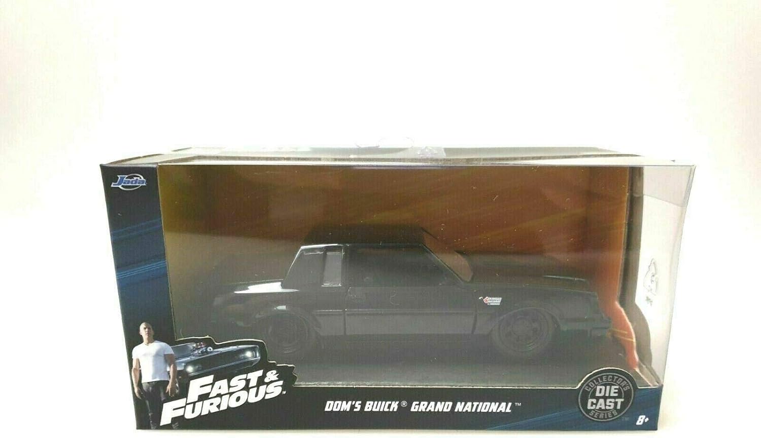 Dom's Buick Grand National Black Fast & Furious Movie 1/32 Diecast Model Car by Jada