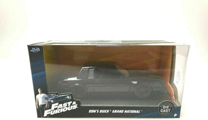 Dom's Buick Grand National Black Fast & Furious Movie 1/32 Diecast Model Car by Jada