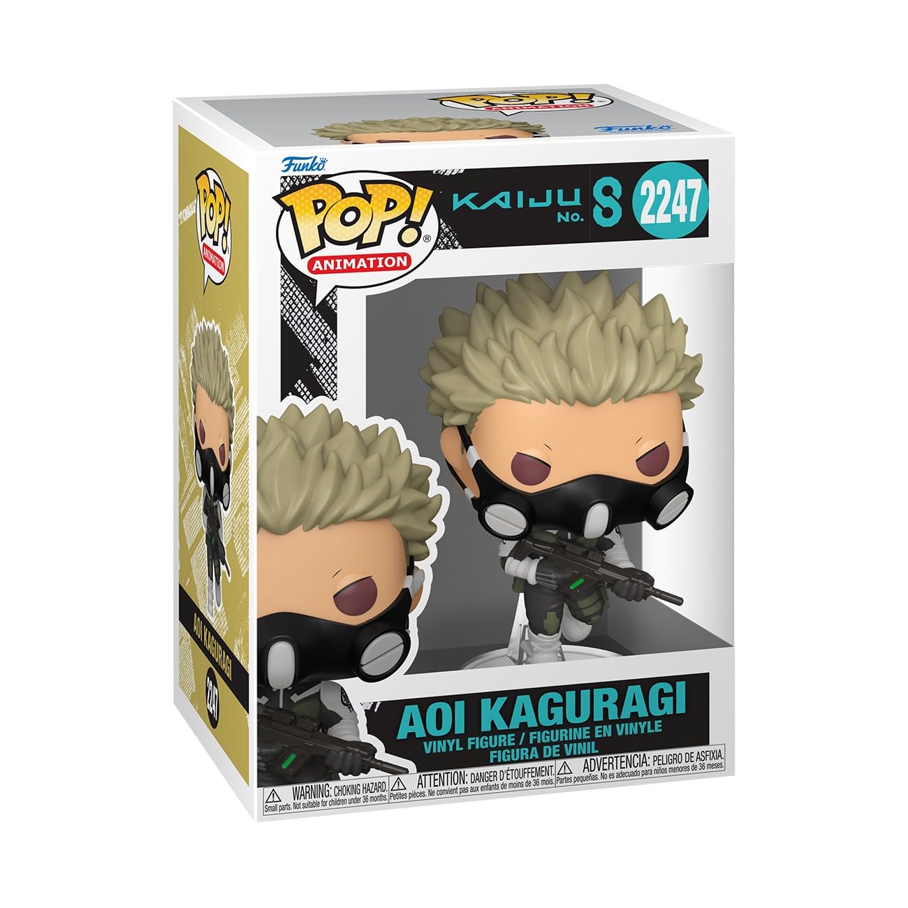 Funko Pop! Animation: Kaiju No 8 - Aoi Kaguragi Kaguragi - Collectable Vinyl Figure - Gift Idea - Official Merchandise - Toys for Kids & Adults - Anime Fans - Model Figure for Collectors and Display