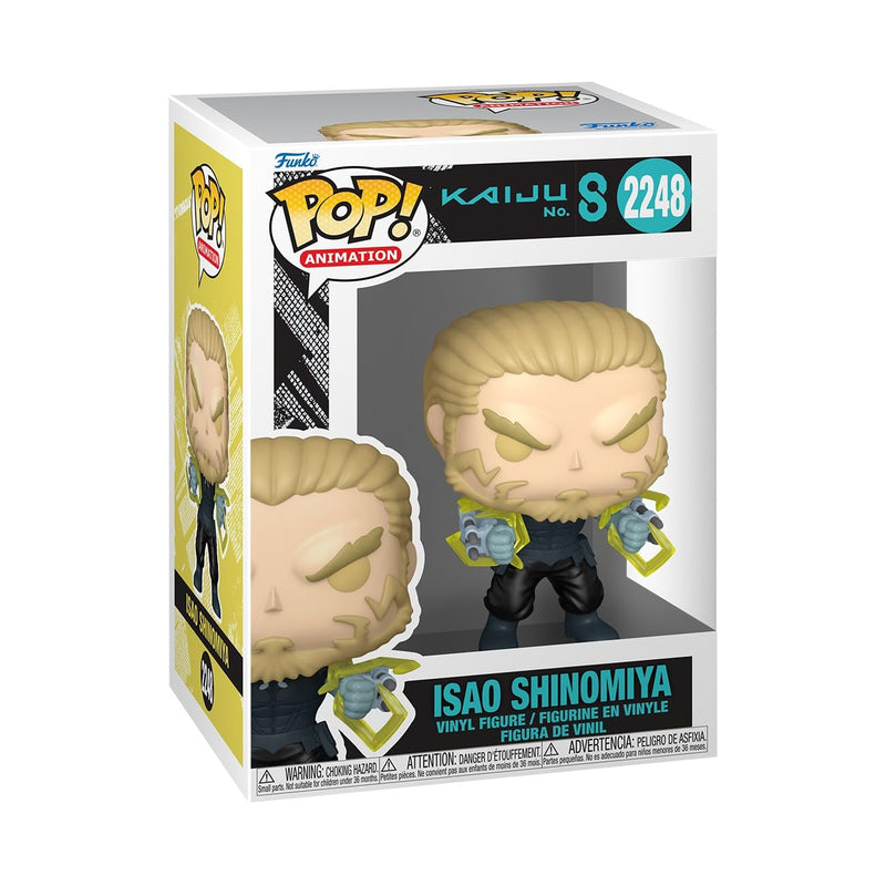 Funko Pop! Animation: Kaiju No 8 - Isao Shinomiya - Collectable Vinyl Figure - Gift Idea - Official Merchandise - Toys for Kids & Adults - Anime Fans - Model Figure for Collectors and Display