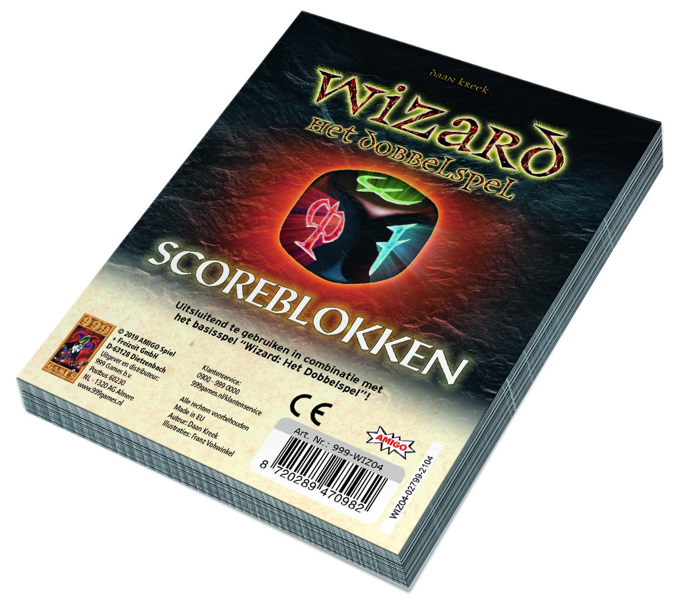 999 Games - 999 Games Scoreblokken Wizard Dobbelspel 3st.