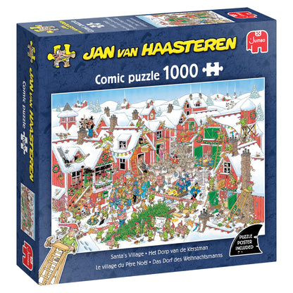 Jan van Haasteren - Het Dorp van de Kerstman (1000 stukjes