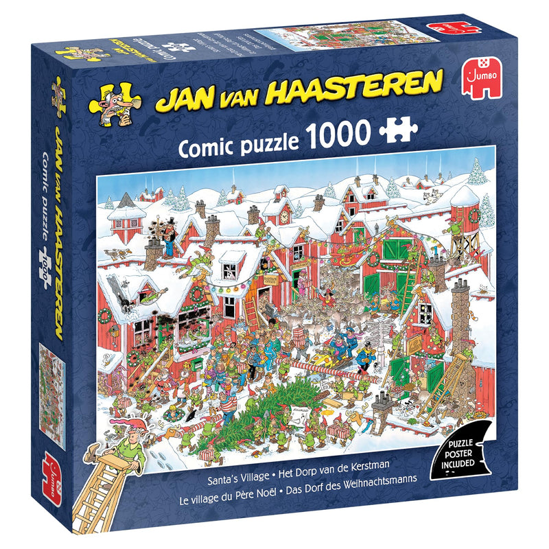 Jan van Haasteren - Het Dorp van de Kerstman (1000 stukjes