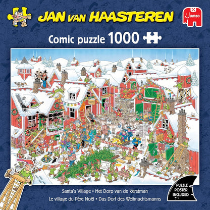 Jan van Haasteren - Het Dorp van de Kerstman (1000 stukjes