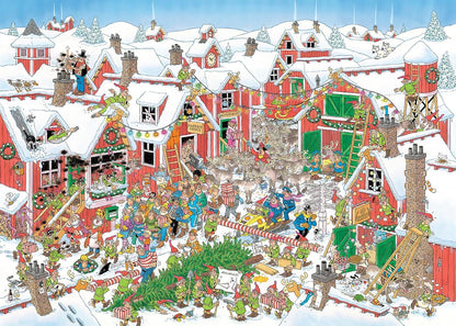 Jan van Haasteren - Het Dorp van de Kerstman (1000 stukjes