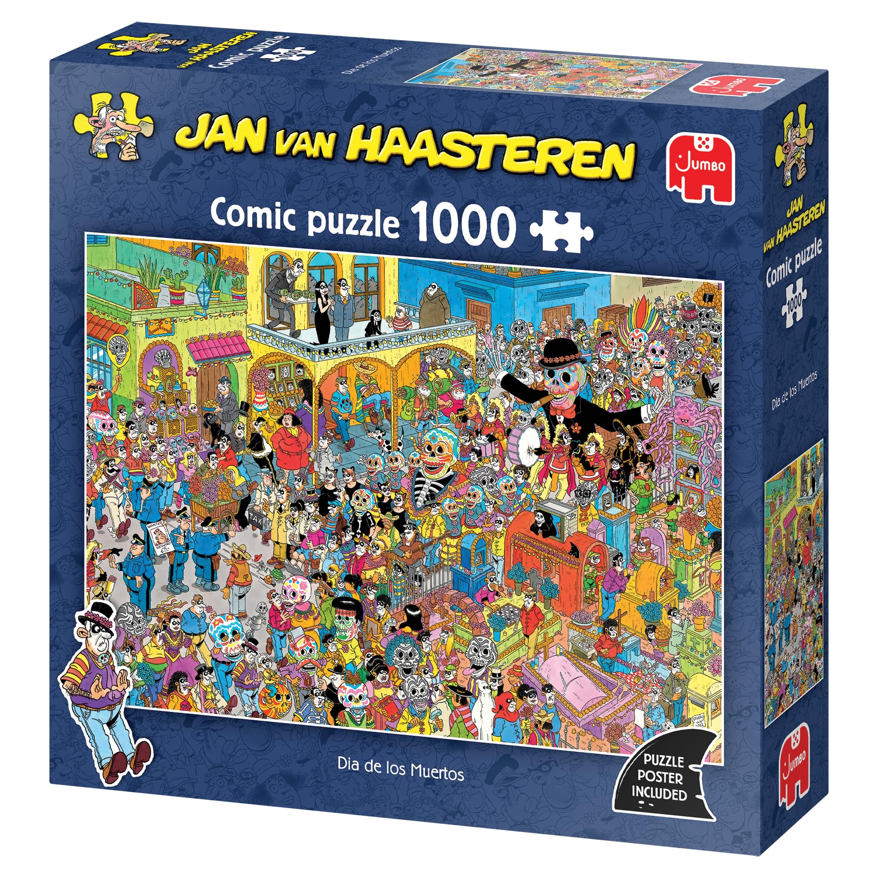 Jan Van Haasteren - Dia De Los Muertos (1000 Pieces)