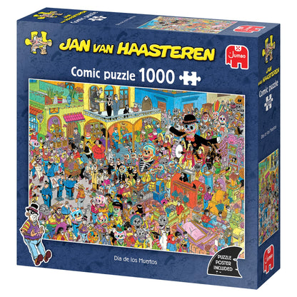 Jan Van Haasteren - Dia De Los Muertos (1000 Pieces)
