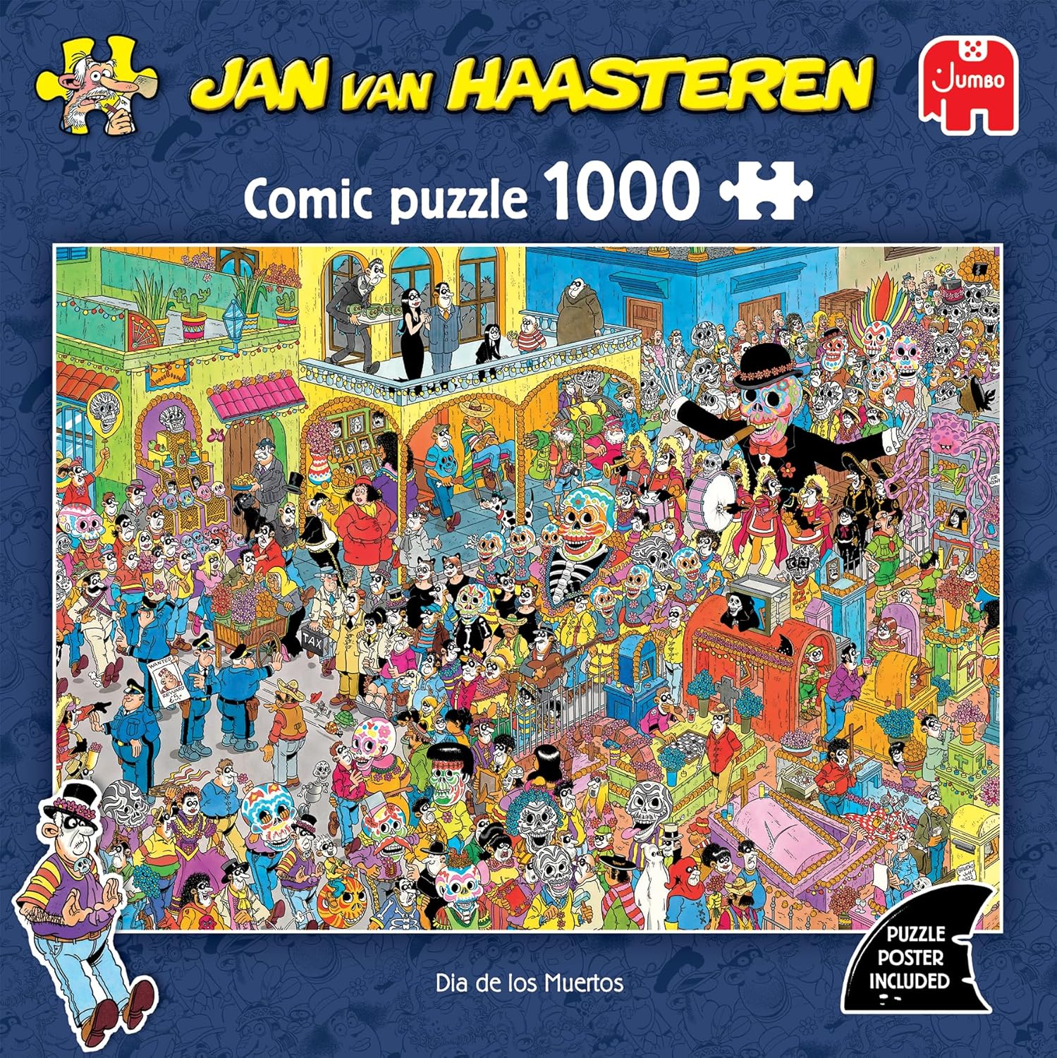 Jan Van Haasteren - Dia De Los Muertos (1000 Pieces)