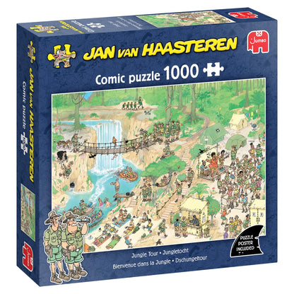 Jan van Haasteren - Jungletocht (1000 stukjes