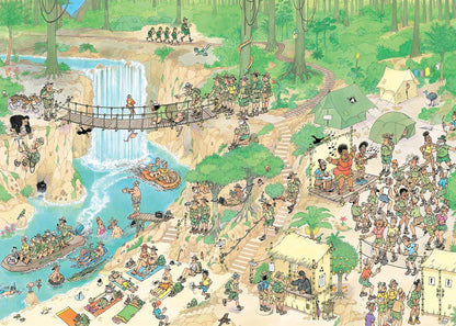 Jan van Haasteren - Jungletocht (1000 stukjes