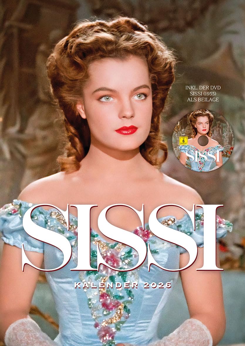 Sissi - Kalender 2026 inkl. DVD (Wandkalender / Fotokalender) (Filmjuwelen