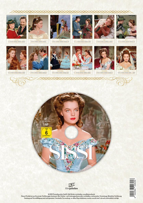 Sissi - Kalender 2026 inkl. DVD (Wandkalender / Fotokalender) (Filmjuwelen