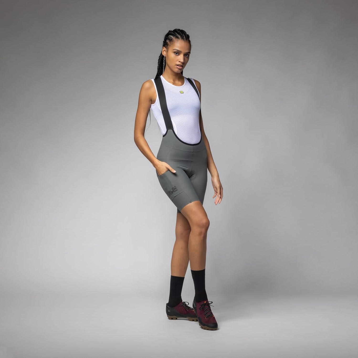 ALE' Damen Trägerhose Off Road - Gravel Gravel-pro