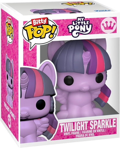 Funko Bitty POP! 4 Pack: My Little Pony - Twilight Sparkle - 1 in 6 chance of receiving the rare Chase variant - Collectable Vinyl Figure - Gift Idea - Official Merchandise - Toys For Kids & Adults