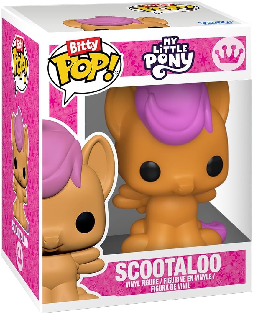 Funko Bitty POP! 4 Pack: My Little Pony - Twilight Sparkle - 1 in 6 chance of receiving the rare Chase variant - Collectable Vinyl Figure - Gift Idea - Official Merchandise - Toys For Kids & Adults