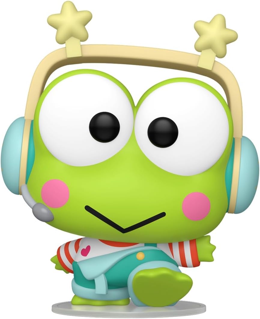 Funko Pop! Sanrio: Hello Kitty - Keroppi KPop! - Vinyl-Sammelfigur - Geschenkidee - Offizielle Handelswaren - Spielzeug Für Kinder und Erwachsene - Anime Fans - Modellfigur Für Sammler und Display
