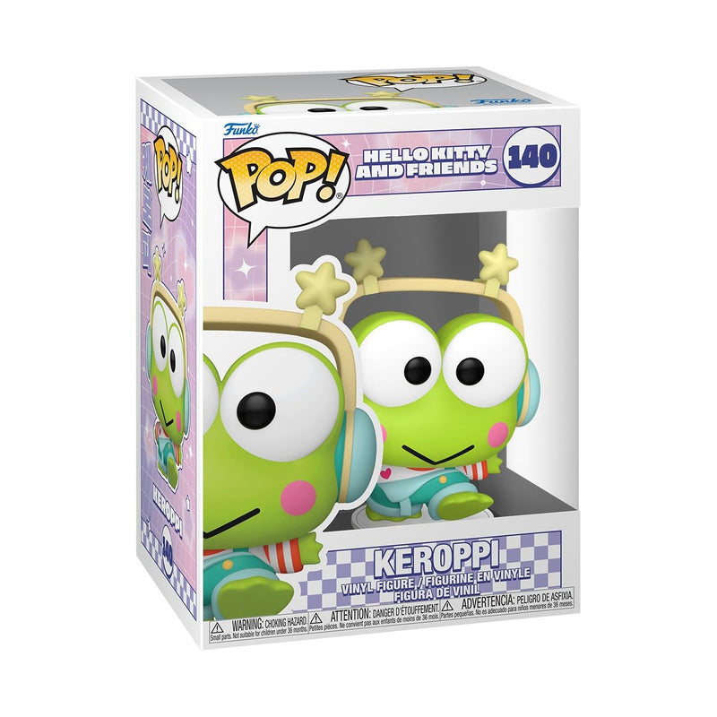 Funko Pop! Sanrio: Hello Kitty - Keroppi KPop! - Vinyl-Sammelfigur - Geschenkidee - Offizielle Handelswaren - Spielzeug Für Kinder und Erwachsene - Anime Fans - Modellfigur Für Sammler und Display