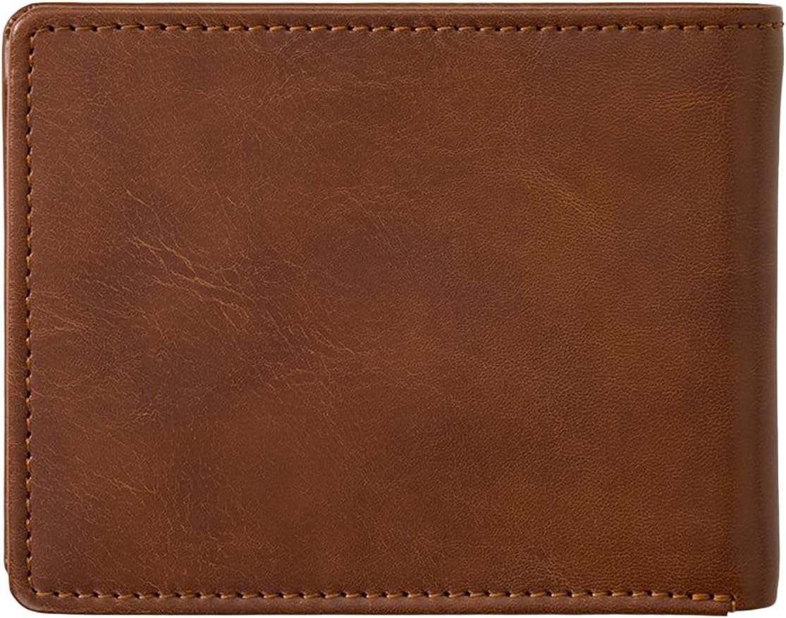 RIP CURL Stapler PU All Day Faux Leather Wallet Tan for Men