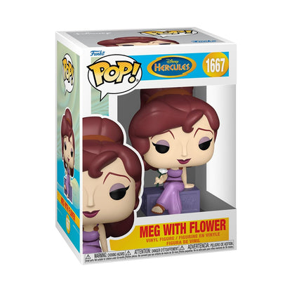 Funko Pop! Disney: Hercules - Meg With Flower - Collectable Vinyl Figure - Gift Idea - Official Merchandise - Toys for Kids & Adults - Cartoon Fans - Model Figure for Collectors and Display
