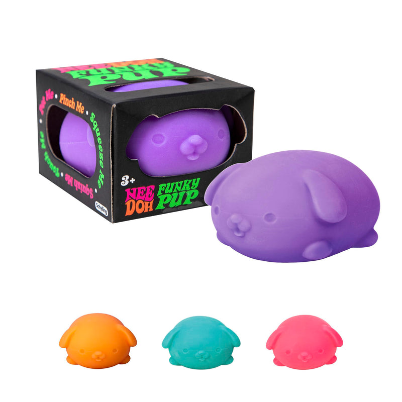 NeeDoh The Groovy Glob Funky Pup The Groovy Glob! Squishy, Squeezy, Stretch Stress 2.5 S (uno por pedido