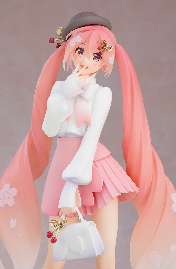 Good Smile Company   Vocal Charakter Serie 01 Hatsune Miku Sakura Miku Haoki Kanami Ver. Produkt Finish aus Kunststoff ohne Nähen