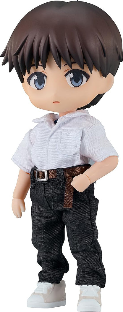 GOOD SMILE COMPANY Nendoroid Doll Evangelion New Movie Version Shinji Anchor Non-scale, Cloth & Magnet & Plastic Pre-painted Action Figure