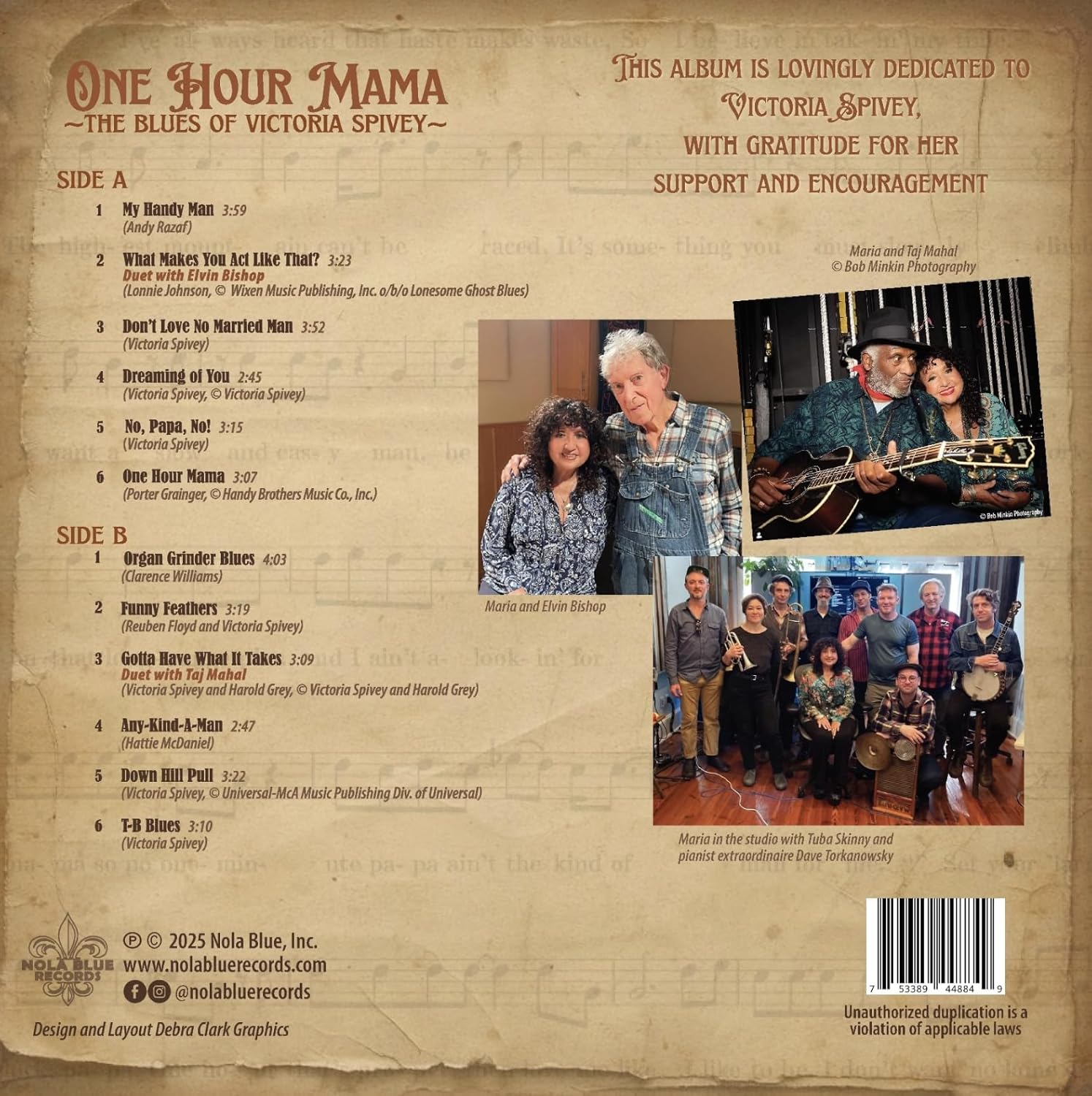 One Hour Mama; The Blues Of Victoria Spivey