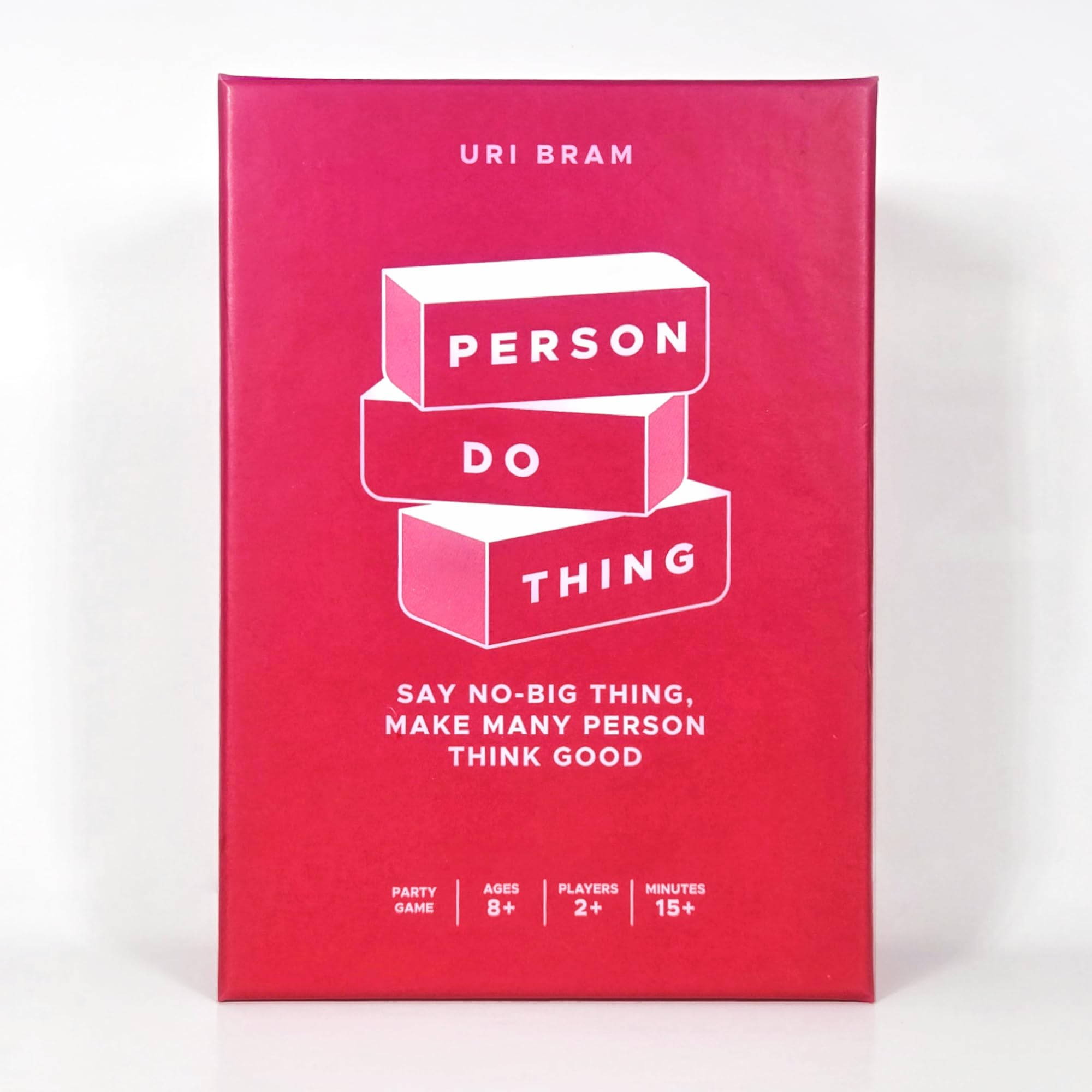 Person Do Thing Card Game: The Fast Friendly Party Game for Couples, Families and Friends | 15+ Mins | 2+ Players