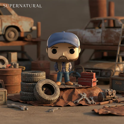 Funko Pop! TV: Supernatural - Bobby Singer - Collectable Vinyl Figure - Gift Idea - Official Merchandise - Toys for Kids & Adults - Drama Fans - Model Figure for Collectors and Display