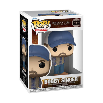 Funko Pop! TV: Supernatural - Bobby Singer - Collectable Vinyl Figure - Gift Idea - Official Merchandise - Toys for Kids & Adults - Drama Fans - Model Figure for Collectors and Display