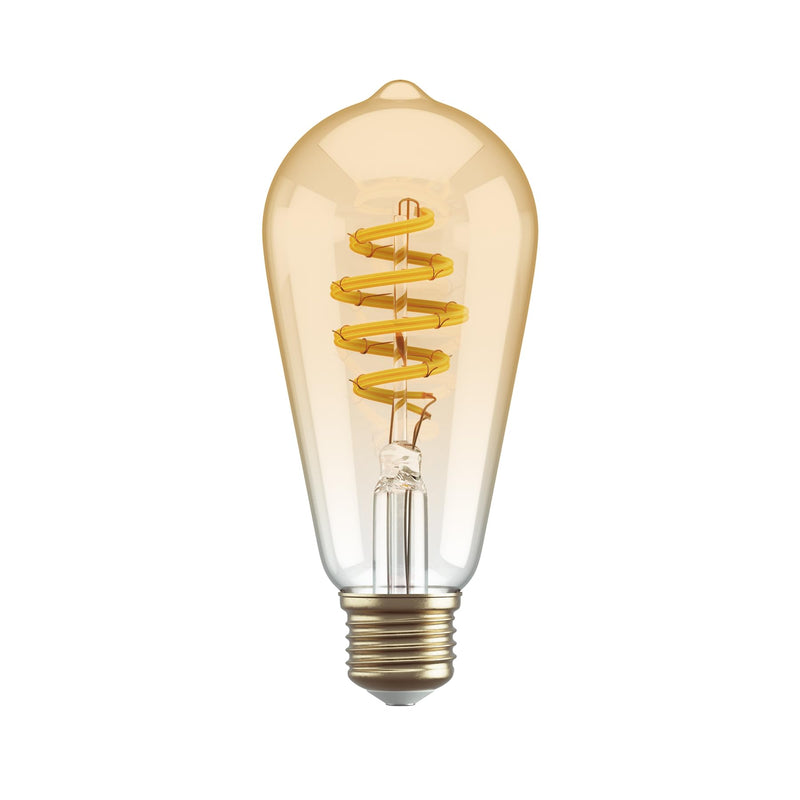Hombli - Smart Bulb St64 Cct Filament (E27), Amber