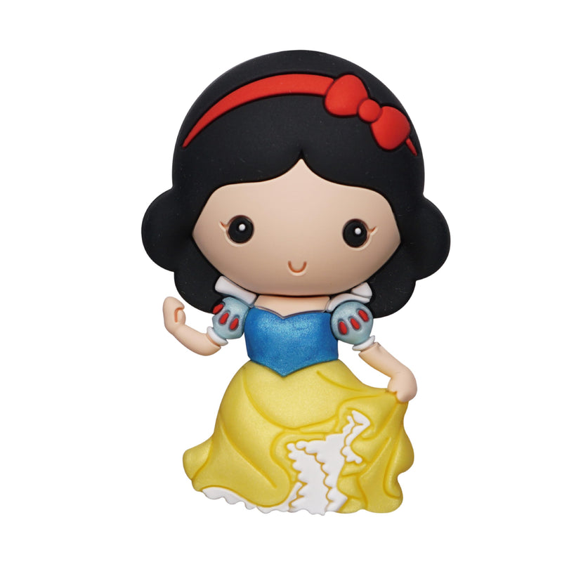 Princesa - Imán de Espuma 3D Blanco Nieve (metálico