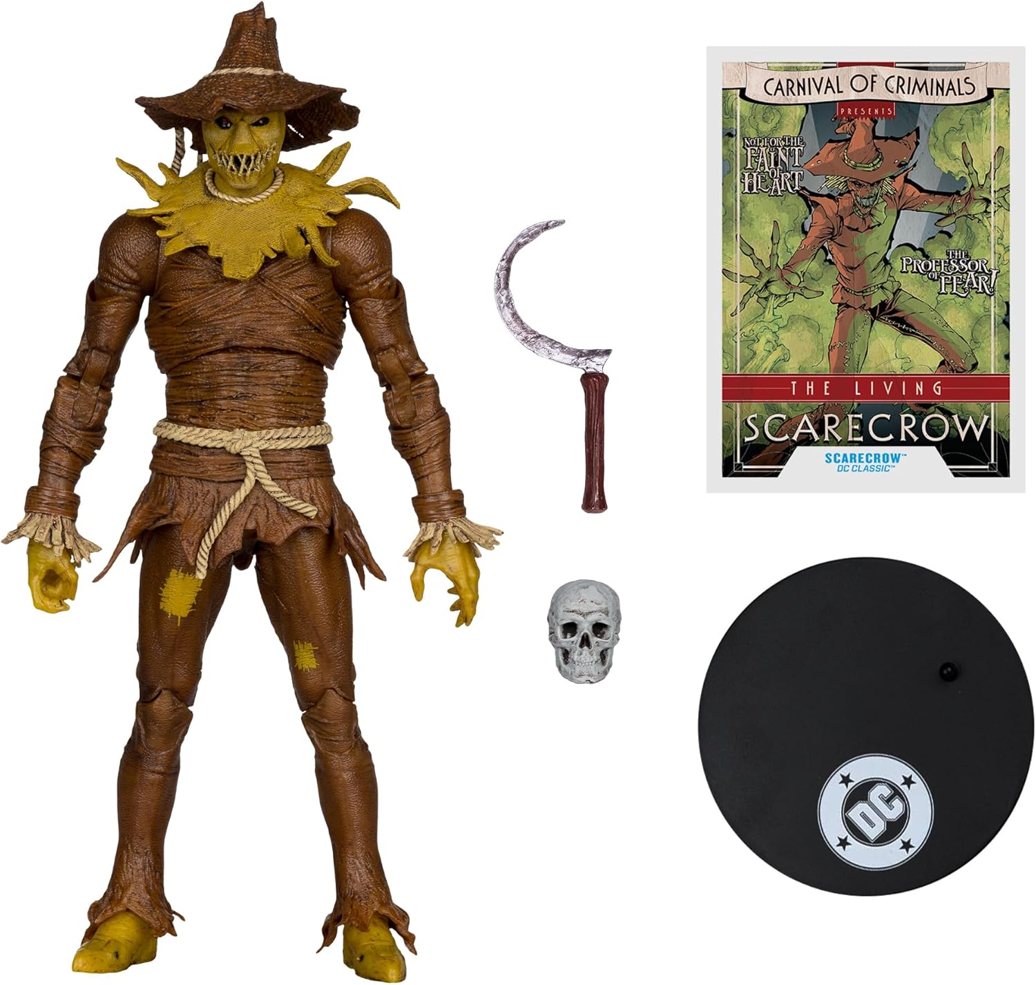McFarlane Toys - DC Multiverse Spaventapasseri (DC Classic) 7 pollici Action Figure