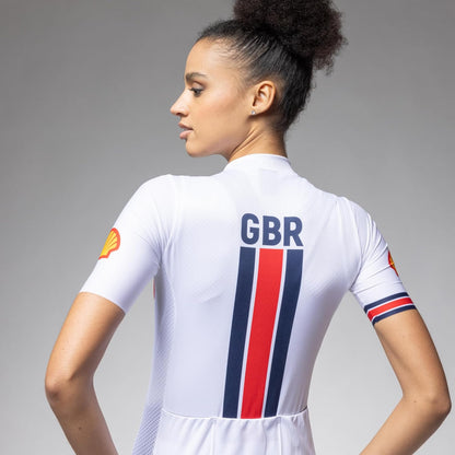 ALE' Women's British Cycling Official Prime Short Sleeve Cycling Jersey (Pack of 1)