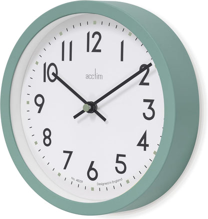 Acctim Elstow 22845 Wall Clock in Meadow Green