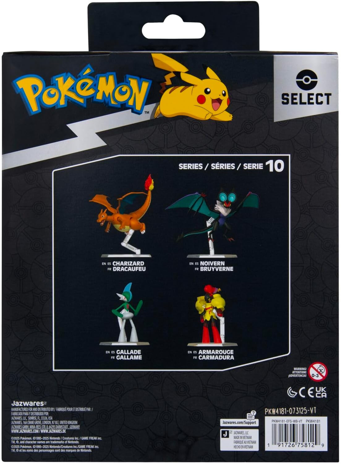 * Pokemon Select 6In Super-Articulated Armarouge