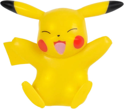 Pokémon Battle Figure 3 Pack - Features 2-Inch Pikachu and Flapple and 3-Inch Wartortle Battle Figures