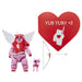Star Wars The Black Series Ewok (Valentinstagsedition), Premium Action-Figur zum Sammeln (Skala 15 cm