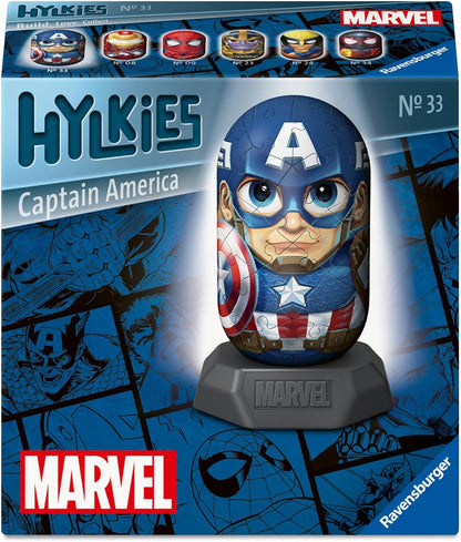 Ravensburger - 3D Puzzel Hylkies Marvel Captain America - 54st.