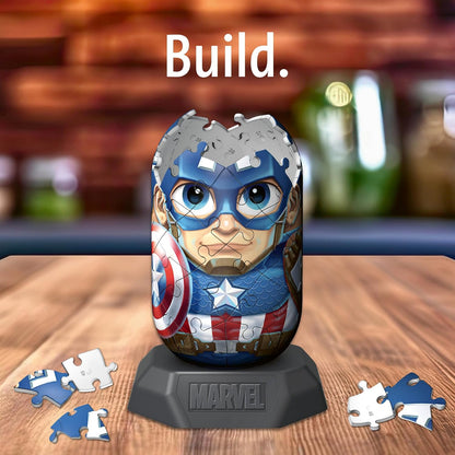 Ravensburger - 3D Puzzel Hylkies Marvel Captain America - 54st.
