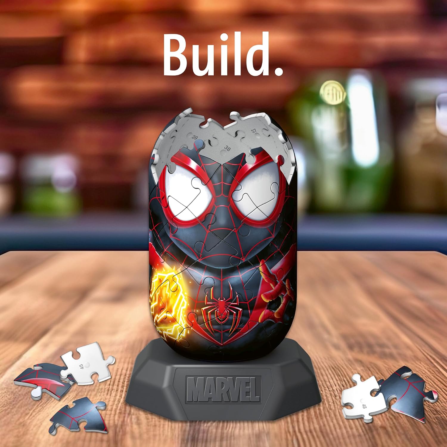 Hylkies Marvel Heroes Spiderman Miles Morales Sammelfigur: Build. Love. Collect.