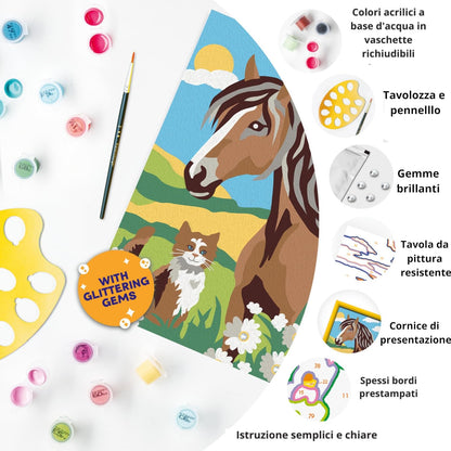 Ravensburger: Creart Serie E - Amici Nel Prato