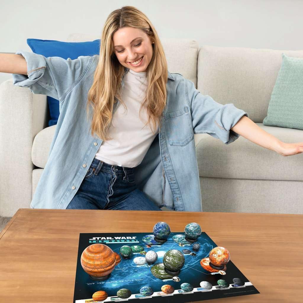Ravensburger - 3D Puzzel Star Wars Planet Of The Galaxy 531st.