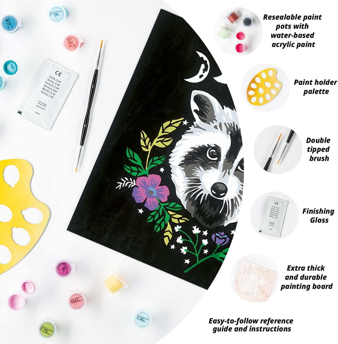 Schilderen Op Nummer - Pixie Cold Edition Raccoon