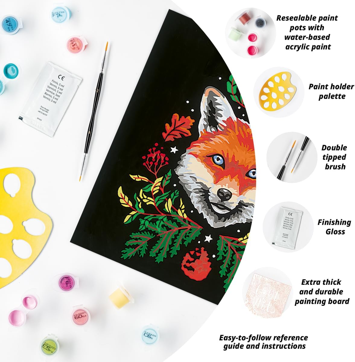 Schilderen Op Nummer - Pixie Cold Edition Fox