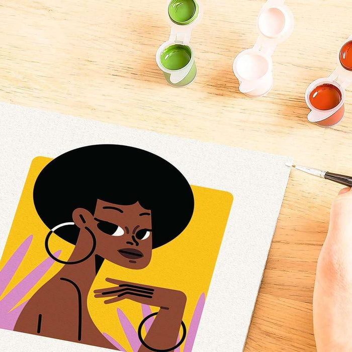 Ravensburger - CreArt Schilderen op Nummer - Vrouwelijk Portret