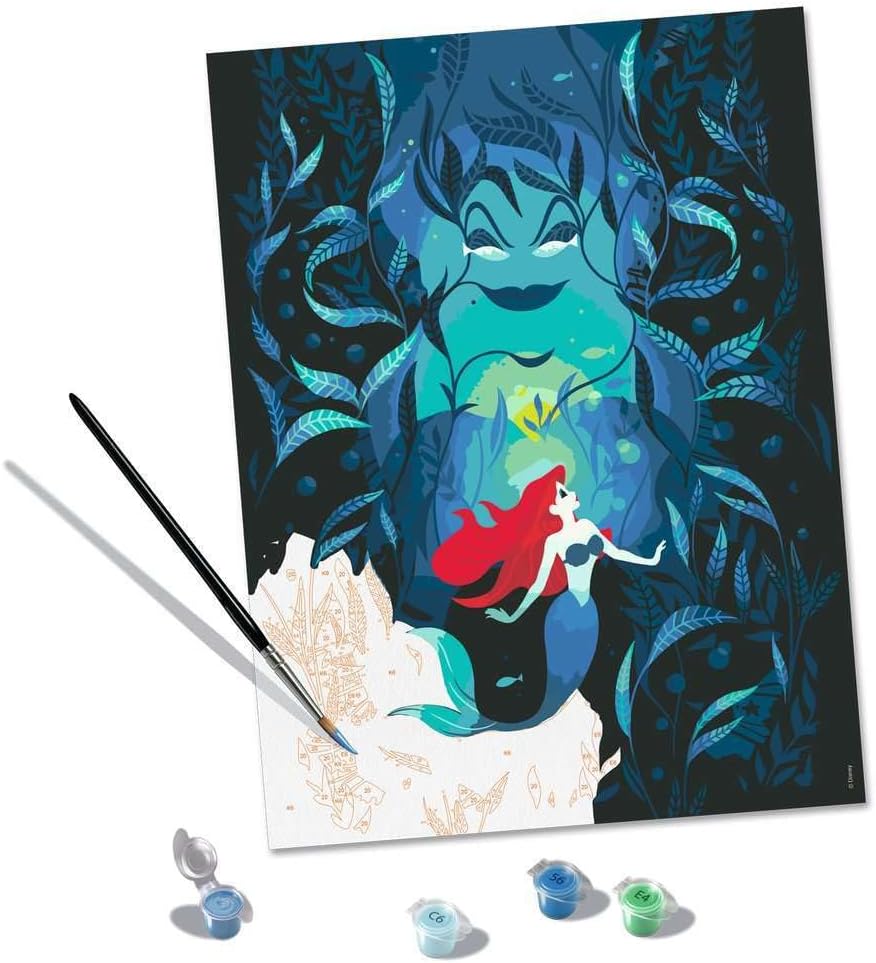 Ravensburger - CreArt Schilderen op Nummer - Ariel en Ursula