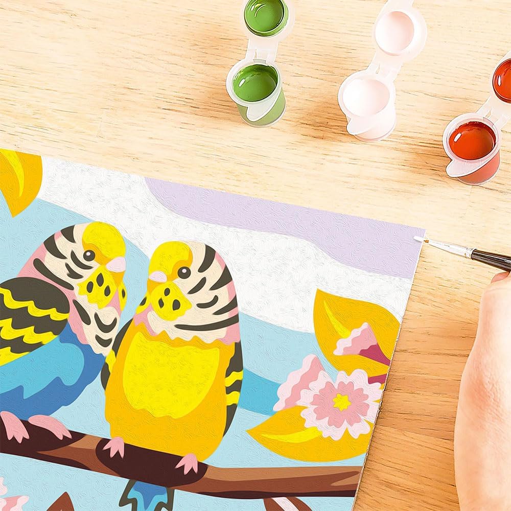 Ravensburger CreArt Serie D: schilderen op nummer, schilderset voor kinderen, inclusief lijst, pedagogisch en creatief spel, cadeau-idee voor kinderen vanaf 9 jaar, 18 x 24 cm