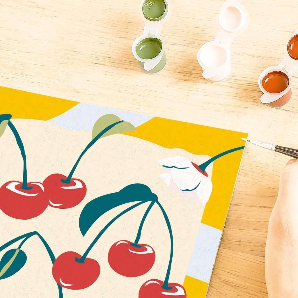 Ravensburger - CreArt Schilderen op Nummer - Kers